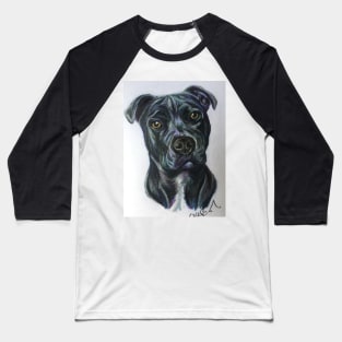 Staffordshire Bull Terrier Baseball T-Shirt